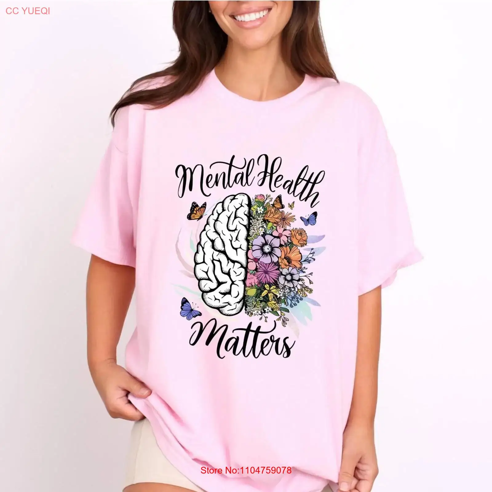 Health Wellness Mental Health - Mental Health Matters T Shirt Hospital