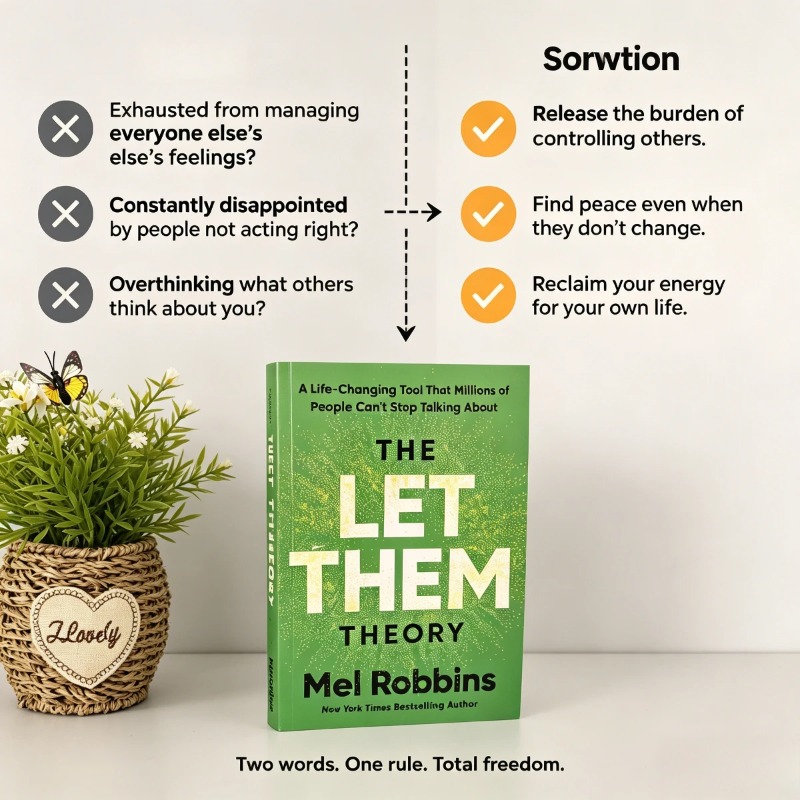 The Let Them Theory By Mel Rob - Health & Wellness Nurse Coach 评论和价格
