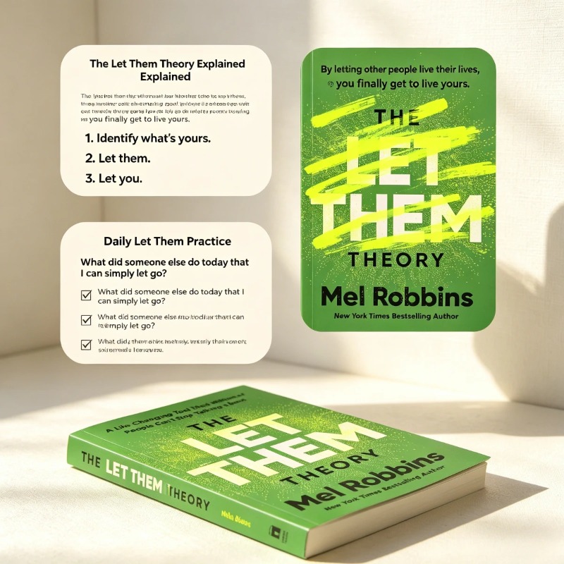 The Let Them Theory By Mel Rob - Health & Wellness Nurse Coach 评论和价格