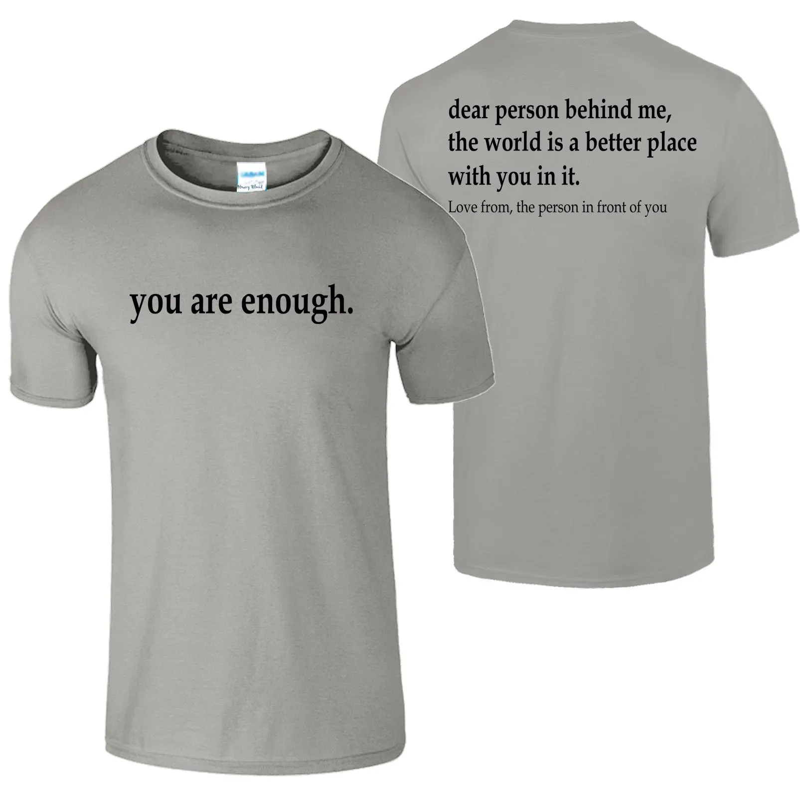 Dear Person Behind Me Tshirt S - Health Wellness Mental Health 评论和价格