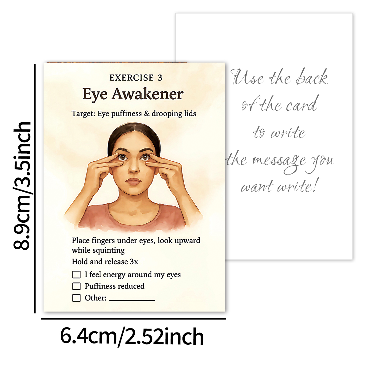24pcs Radiant Face Yoga Cards, - Health Wellness Card 评论和价格