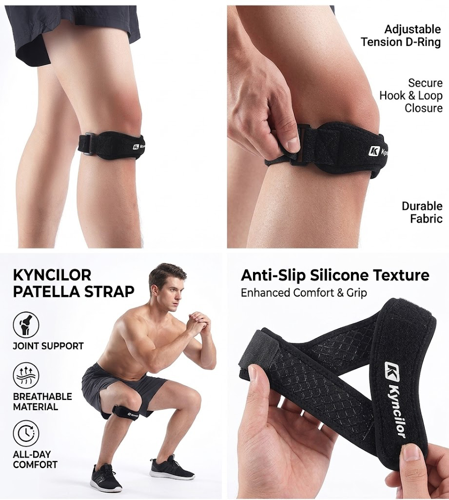 1 Sports Leg Sleeve, Full Leg  - Compression Knee Sleeve 评论和价格