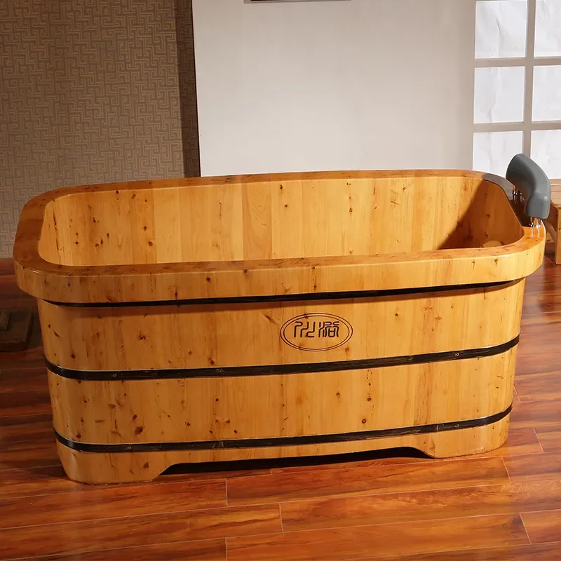 Sichuan Cedar Wood Bathtub for - Health Wellness Spa 评论和价格