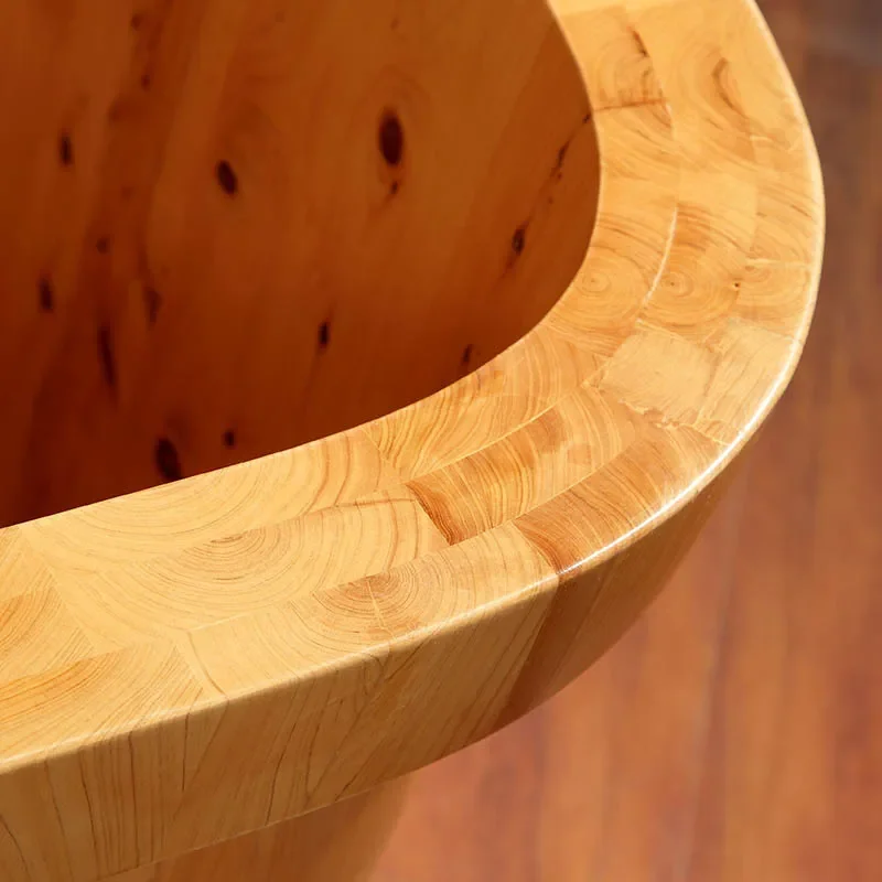Sichuan Cedar Wood Bathtub for - Health Wellness Spa 评论和价格