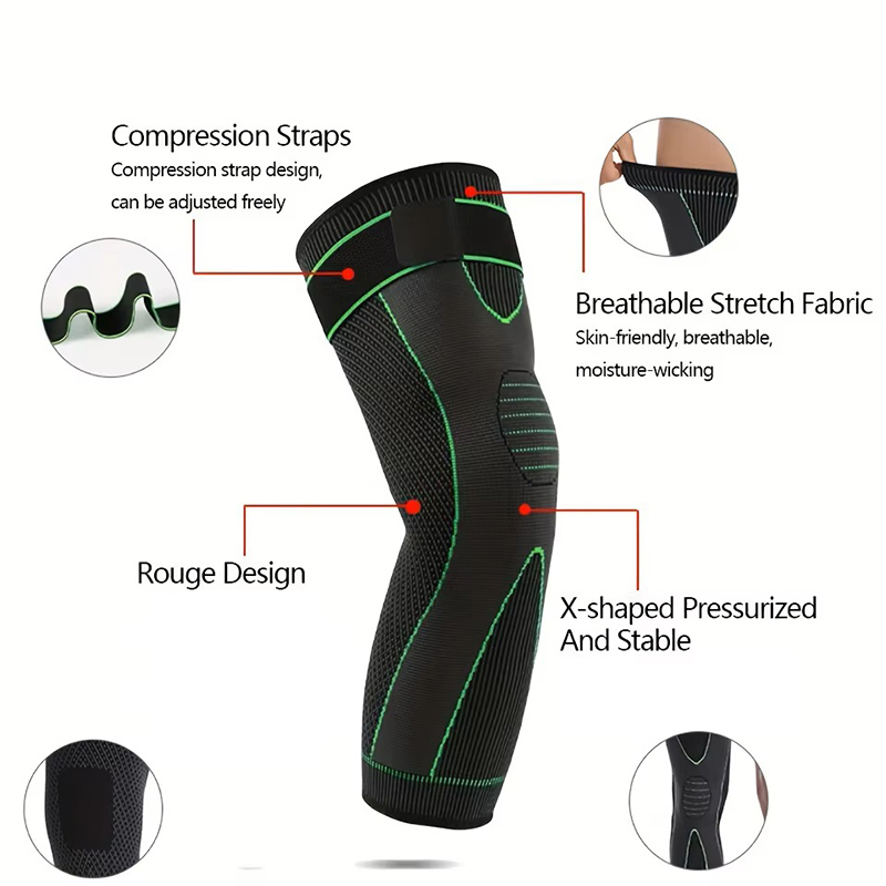 2Pcs Compression Knee Pads Sup - Compression Knee Sleeve 评论和价格